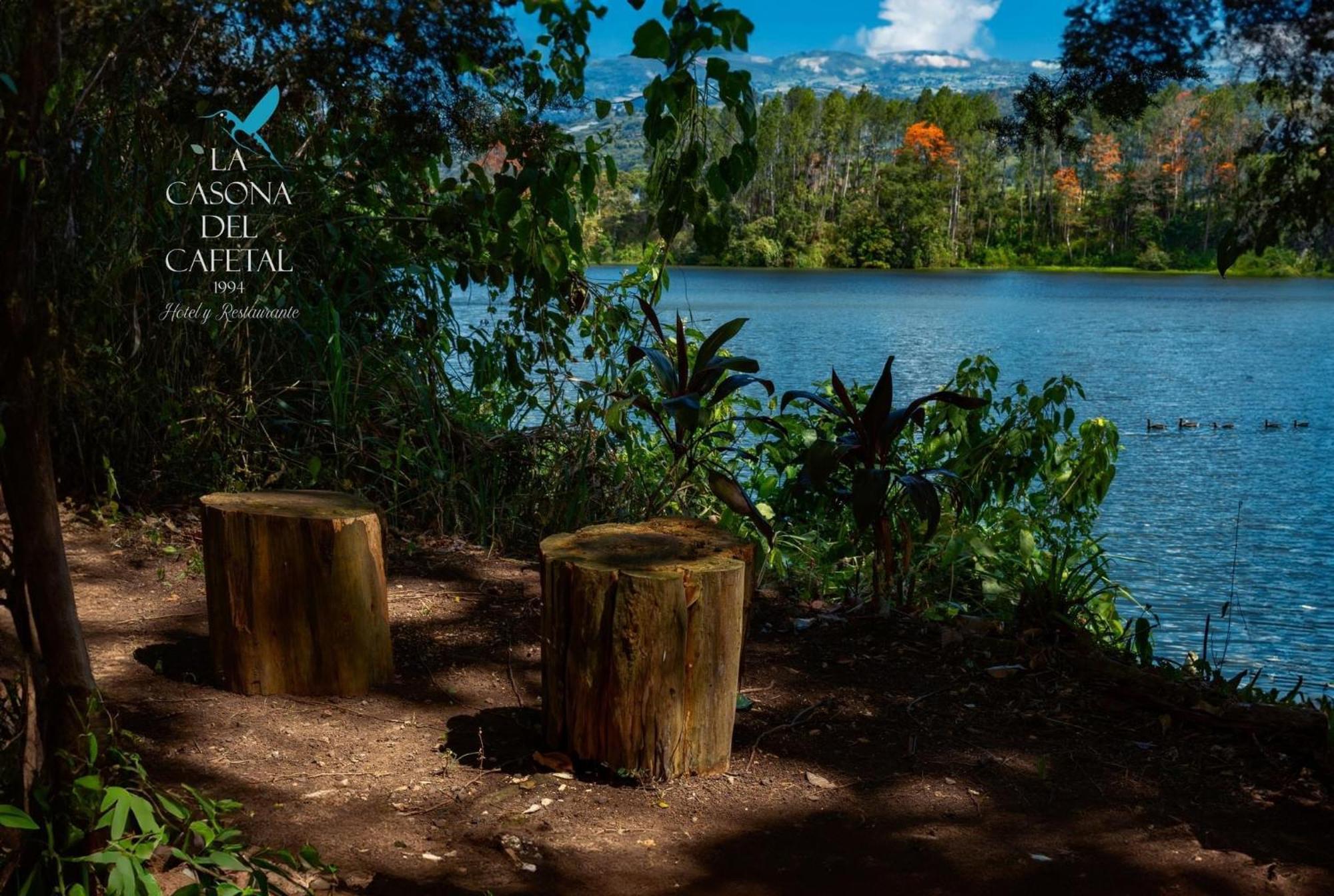 Hotel Boutique Casona Del Cafetal And Lakeside Restaurant Cachi Bagian luar foto
